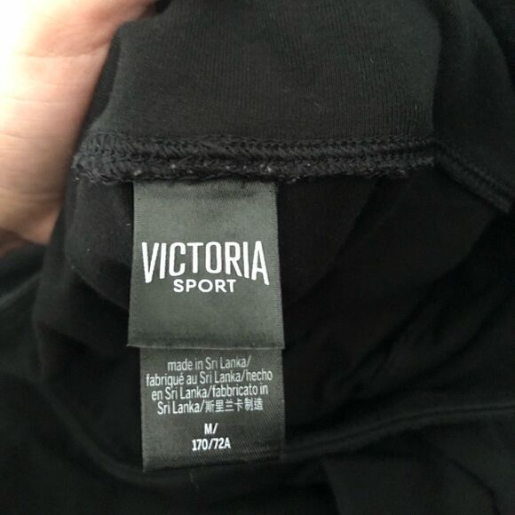 Victoria Sport VS PINK sweat yoga black pants M - Picture 6 of 8